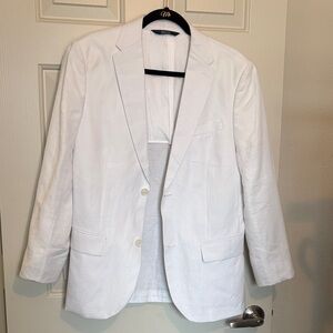 Perry Ellis Classic White Blazer
